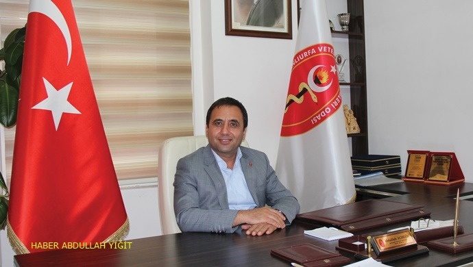 Şanlıurfa Veteriner Hekimleri Odası Başkanı Abdullah Açıkgöz `den Dünya Veteriner Hekimler Günü Mesajı