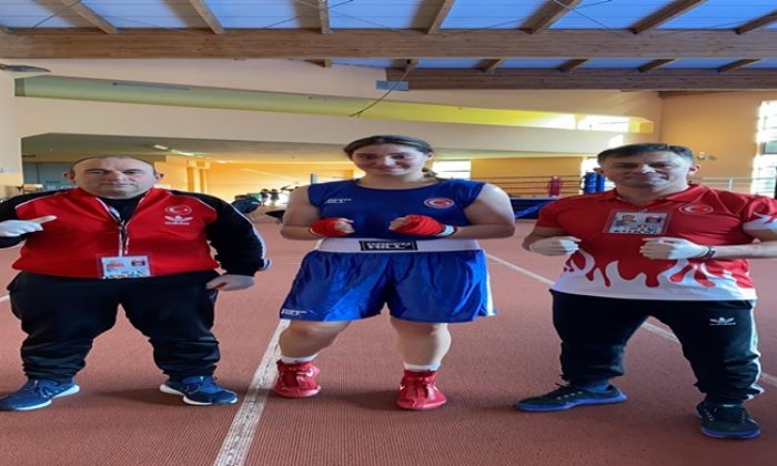 Büşra Işıldar 81 kilo final müsabakasında