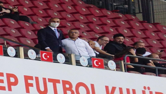 HAYRİ ÇAVUŞOĞLU İLE FARUK AKIL TÜRK FUTBOLU İÇİN BİR ARAYA GELDİ