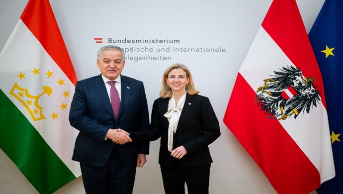 Avusturya Avrupa ve Uluslararası İlişkiler Federal Bakanı ile görüşme