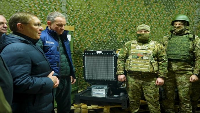 «Единая Россия», фонды «Наша Правда» и «Ветераны СВО и КТО» передали спецтехнику бойцам СВО в Херсонской области