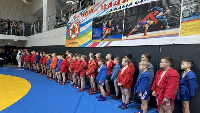 Во Владимире по партпроекту «Единой России» «Выбор сильных» состоялся турнир по самбо